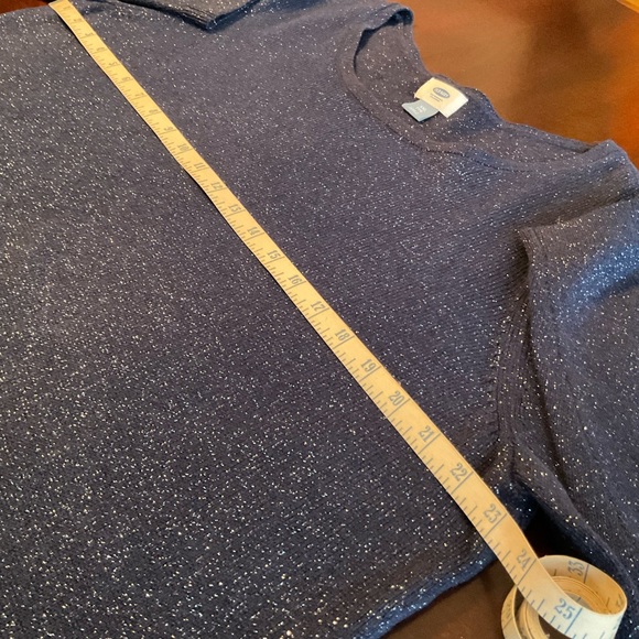 Midnight Blue Sparkly Sweater Size XXL - Picture 6 of 8